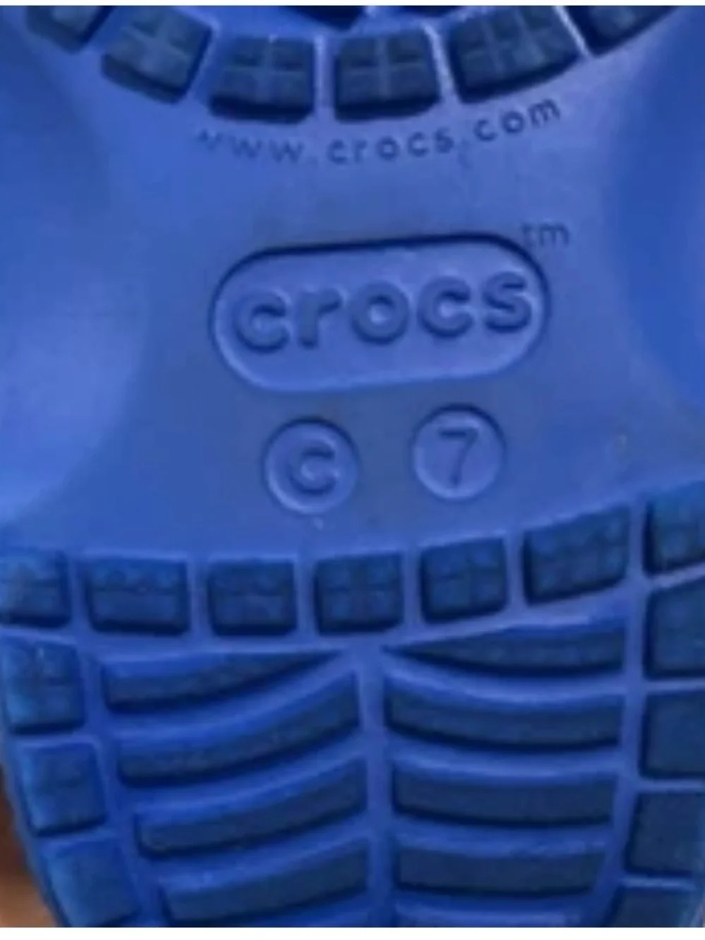 CROCS Kids Clog in Royal Blue